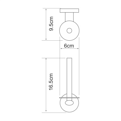 Rhein K-6297 Держатель туалетной бумаги Rhein K-6297 Держатель туалетной бумаги