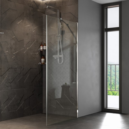 Aller 10H06-RP80 Fixed Душевая перегородка Wasserkraft