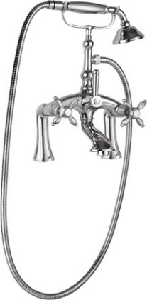 Смеситель ATLANTIS-NOSTALGIA-PBV-01 Исполнение: Хром Ручки :Хром 