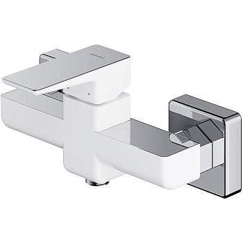 Смеситель для душа OMNIRES PARMA PM7440CRB (хром/белый)