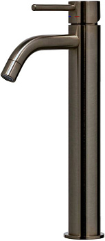 Смеситель для раковины Paffoni Light LIG081NKNSP никель черный брашированный