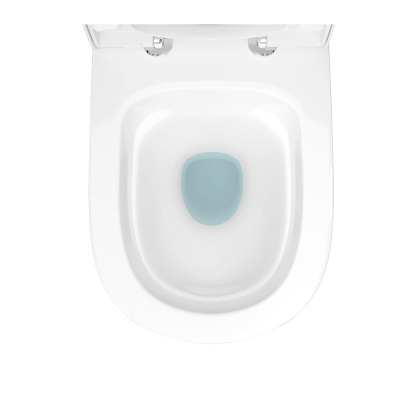 Унитаз консольный керам. LAPARET Correct с сиденьем микролифт белый с1