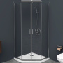 Душевой уголок BelBagno UNO-195-P-2-90-C-Cr