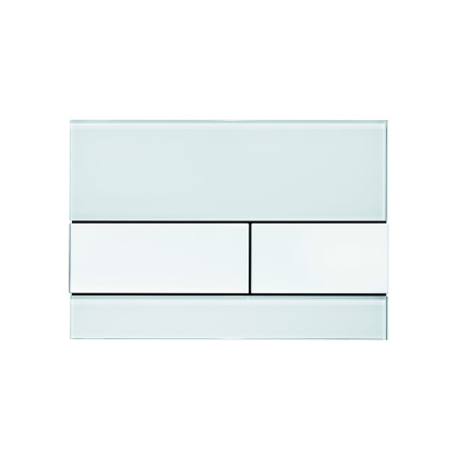 Стеклянная панель смыва унитаза TECEsquare для системы с двойным смывом