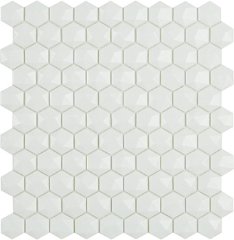 Стеклянная мозаика Nordic № 910 D, Hexagon