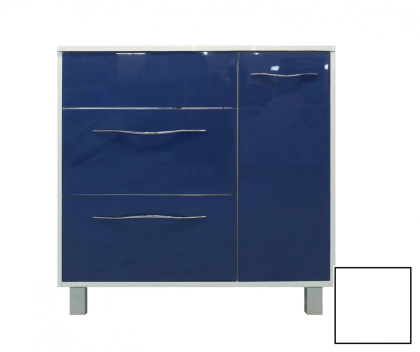 Тумба напольная под умывальник Barcelona 900х450 левосторонняя 2 ящика 1 дверь (ШхГхВ) 898х446х860