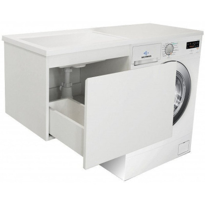 Комплект мебели Dallas Luxe 1050х482 левосторонний подвесной 1 ящик  (ШхГхВ)  408х476х607 Комплект мебели Dallas Luxe 1050х482 левосторонний подвесной 1 ящик  (ШхГхВ)  408х476х607