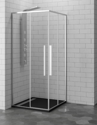 Душевой уголок RGW Stilvoll SV-31 90x90 профиль Хром стекло прозрачное