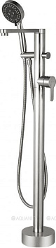 Смеситель для ванны с душем Aquanet Steel AF210-94S Смеситель для ванны с душем Aquanet Steel AF210-94S