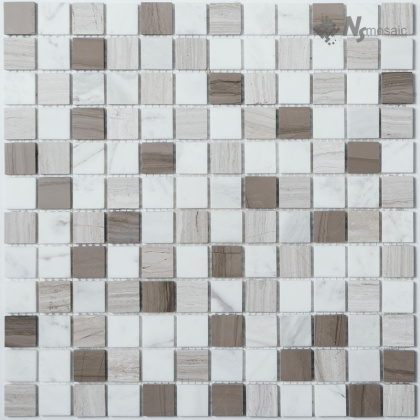 Мозаика KP-745 камень полированный (23*23*4) 298*298