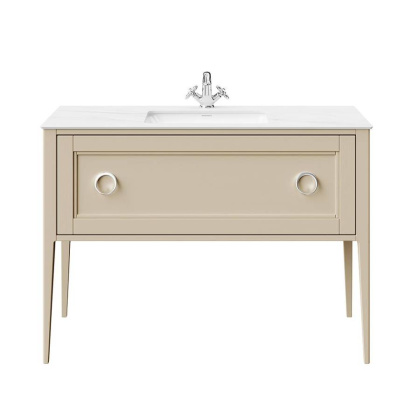 Тумба PLAZA Classic Neo напольная с ящиком 120, капучино матовая PL.CN.120.1\CAP.M Тумба PLAZA Classic Neo напольная с ящиком 120, капучино матовая PL.CN.120.1\CAP.M