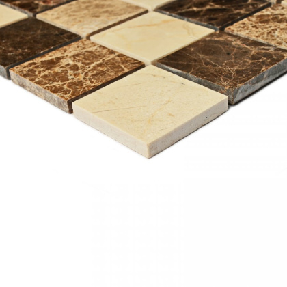 Мозаика натуральный камень Turin-48 (чип 7*48*48) 30,5*30,5(15шт.-1.4м2), м2