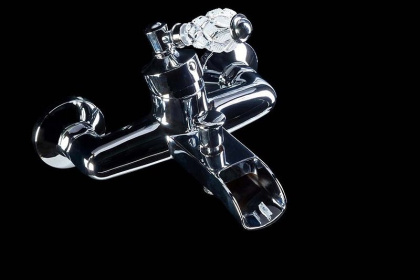 Смеситель для ванны VOGUE CRYSTAL, хром_Комплект