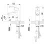 Смеситель Lemark Plus Strike LM1116C для раковины с гигиеническим душем Смеситель Lemark Plus Strike LM1116C для раковины с гигиеническим душем