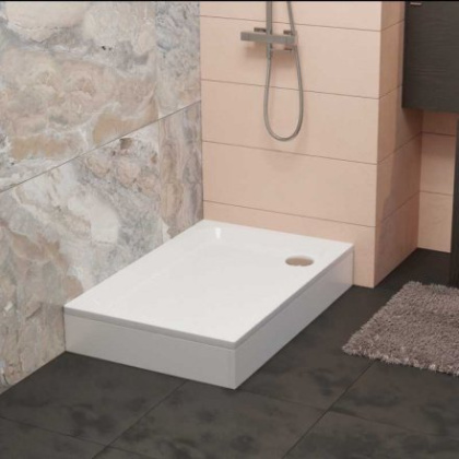Душевой поддон RGW Style 80 x 120 см прямоугольный, акриловый, белый, 16180282-11 Душевой поддон RGW Style 80 x 120 см прямоугольный, акриловый, белый, 16180282-11