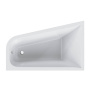 Акриловая ванна spirit ассиметричная 160x100, без слива-перелива, правосторонняя
