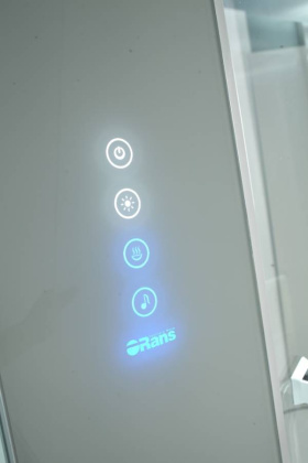 Полка стеклянная Timo Saona 13072/17 золото матовое