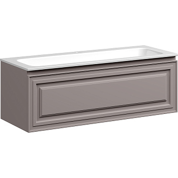 Тумба подвесная SANCOS Very 1195х445х406, c одним  ящиком оснащенным доводчиками, Doha Soft , арт.VR120SM