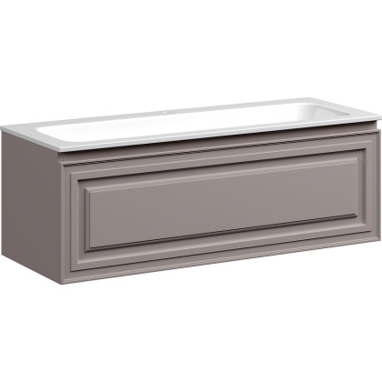 Тумба подвесная SANCOS Very 1195х445х406, c одним  ящиком оснащенным доводчиками, Doha Soft , арт.VR120SM