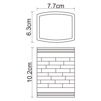 Main K-4728 Стакан для зубных щеток