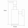 K-1399 Дозатор для жидкого мыла, антивандальный