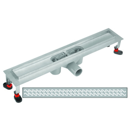 Душевой лоток RGW Shower Drain 07210780-01 800 с дизайн-решеткой