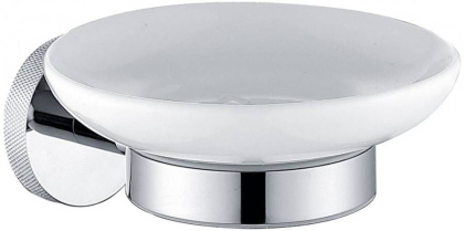 Мыльница для ванной Allen Brau Priority 6.31005-00 белый/хром Мыльница для ванной Allen Brau Priority 6.31005-00 белый/хром