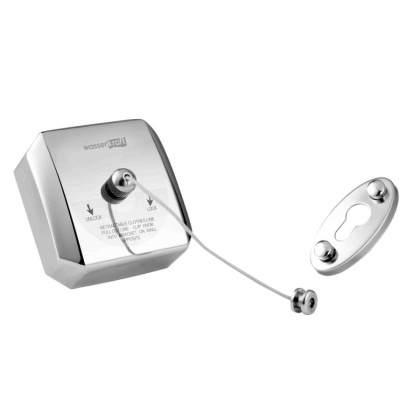 Сушилка для белья вытяжная, 260х8,8х5,5 см, хром, K-1082