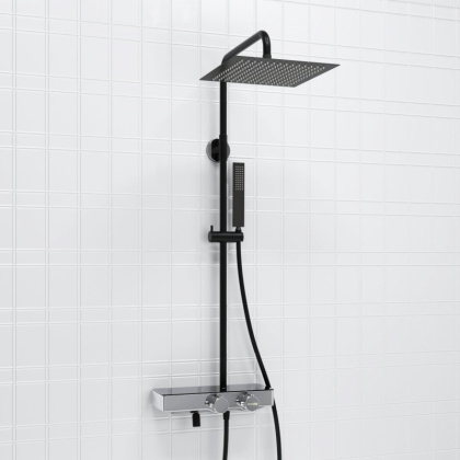 A114.162.218.CB Thermo Душевой комплект с термостатическим смесителем A114.162.218.CB Thermo Душевой комплект с термостатическим смесителем