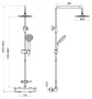 Душевая стойка BelBagno NOV NOV-VSC-T-IN Душевая стойка BelBagno NOV NOV-VSC-T-IN