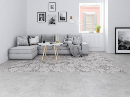 16169 Плитка грес глаз. Raven_Сers Серый 42*42 _ 1 \75,84