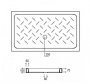 Душевой поддон RGW Ceramics 80x140 CR-148