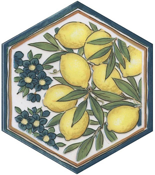 Декор Флорентина 3 глянцевый 20x23,1x0,69