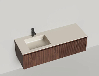 Подвесная тумба Domino 1400, шпон, Onda Plus