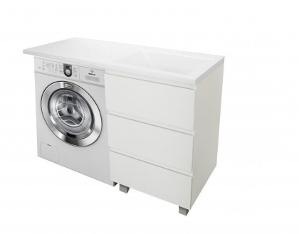 Комплект мебели Dallas Luxe 1500х482 правосторонний напольный 3 ящика (ШхГхВ) 848х476х860 Комплект мебели Dallas Luxe 1500х482 правосторонний напольный 3 ящика (ШхГхВ) 848х476х860