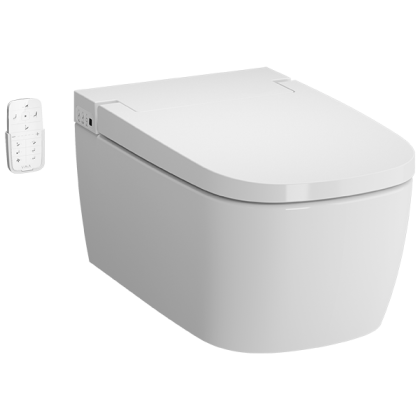 Унитаз подвесной VitrA V-Care 5674B003-6194 со встроенным феном и системой удаления запахов Унитаз подвесной VitrA V-Care 5674B003-6194 со встроенным феном и системой удаления запахов
