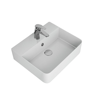 Раковина керамическая на столешницу "Джой 3" Раковина керамическая на столешницу "Джой 3"