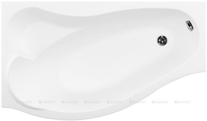 Акриловая ванна Aquanet Palma 170х90 L 204022 Акриловая ванна Aquanet Palma 170х90 L 204022