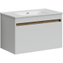Тумба подвесная SANCOS Smart 890х450х500, c двумя ящиками оснащенными доводчиками, белый глянец , арт. SM90W Тумба подвесная SANCOS Smart 890х450х500, c двумя ящиками оснащенными доводчиками, белый глянец , арт. SM90W