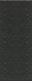 Плитка настенная 7230 Альвао черный (20см*50см*8,9мм) (11шт/1,1м2) матовая, структурная, м2