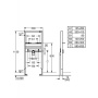 Инсталляция для раковины Grohe Rapid SL (1,13 м) со звукоизоляцией (38554001)