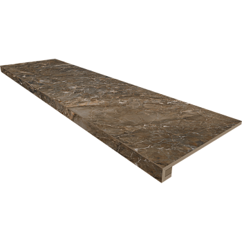 Комплект (Ступень BR04 (33x120) непол. (прямоугол. бортик) без насечек + Подступенок (14,5x120)) Комплект (Ступень BR04 (33x120) непол. (прямоугол. бортик) без насечек + Подступенок (14,5x120))