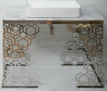 Консоль AURA Хром 891-CR Boheme Консоль AURA Хром 891-CR Boheme