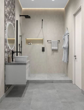 Керамогранит DD200420R Про Стоун Серый (30см*60см*9мм) (9шт/1,62м2) обрезной, м2