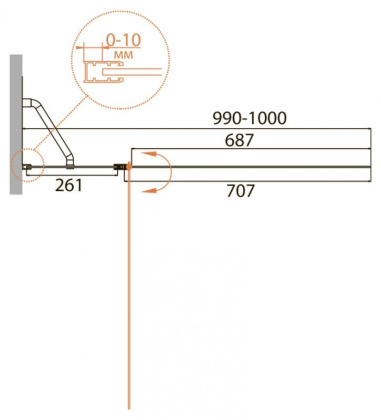 Шторка на ванну RELAX-V-11-100/140-P-Bi-L Условные размеры, мм:1000х1400 Габариты с диапазоном регулировок, мм:(990-1000)х1400  Шторка на ванну RELAX-V-11-100/140-P-Bi-L Условные размеры, мм:1000х1400 Габариты с диапазоном регулировок, мм:(990-1000)х1400