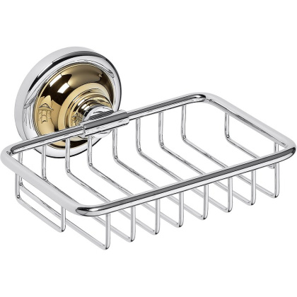 Мыльница Bemeta Retro Gold and Сhrom 144208168 Золото Хром Мыльница Bemeta Retro Gold and Сhrom 144208168 Золото Хром