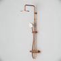 F0785A444  X-Joy, душ.система:  см-ль д/душа с ТМС, душ.штанга,верхний душ 220мм, ручн душ, роз.золо