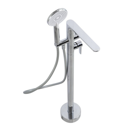 LUX-VDP-01 Напольный смеситель для ванны, хром