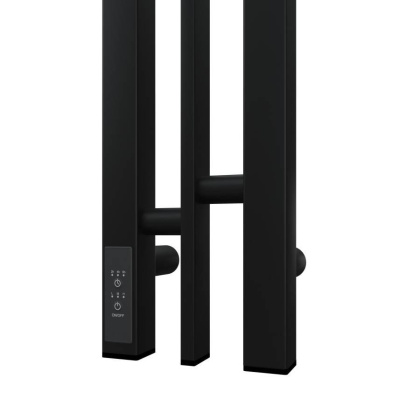 Полотенцесушитель электрический Point Фрея PN20718B П2 100x800 диммер слева, черный Полотенцесушитель электрический Point Фрея PN20718B П2 100x800 диммер слева, черный