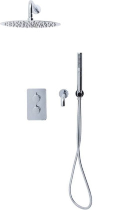 Душевой комплект Allen Brau Priority 5.31014-00 (с внутренней частью) хром Душевой комплект Allen Brau Priority 5.31014-00 (с внутренней частью) хром